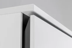 Robinet pour lavabo vasque et évier design en laiton peu bruyant et économe en eau - H. 16,3cm - Noir (mat)
