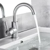Robinet Salle de Bain Mitigeur lavabo, Auralum Max Robinet lavabo en Laiton , Froide/Chaude