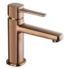 Robinet Salle de Bain Mitigeur Lavabo Cuivre Bronze Monocommande Glamour