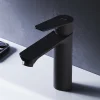 Robinet Salle de Bain Mitigeur lavabo, Noir, taille M, FTA02122 AM.PM