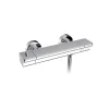 Robinet Thermostatique de Douche Mural - Chromé - Kubic