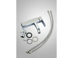Robinetterie pour bidet BERNSTEIN 1238C - adaptée à nos bidets suspendus - Laiton chromé