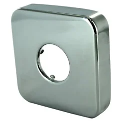 Rosace de robinet carrée 20 x 27 (3/4") L.60 x l.60 mm Noyon et Thiebault lot de 2