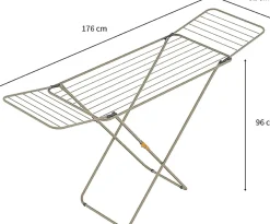 Rörets Séchoir à linge Sussi - 52x176x96 cm