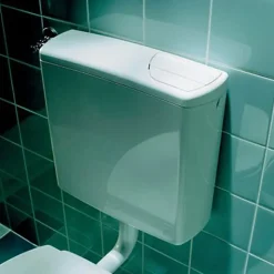 Réservoir WC indépendant semi bas double touche blanc AP140 - GEBERIT - 140.317.11.1