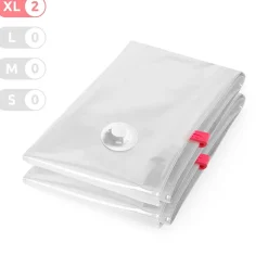 Sac de rangement sous vide Compactor Compresspack L. 100 x l. 80 cm vendu par 2