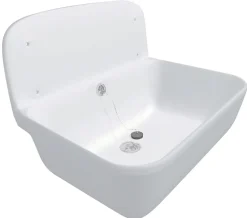 Sanit (Groupe Nicoll/Aliaxis) Poste d eau pour fixation murale, blanc (60001010099)