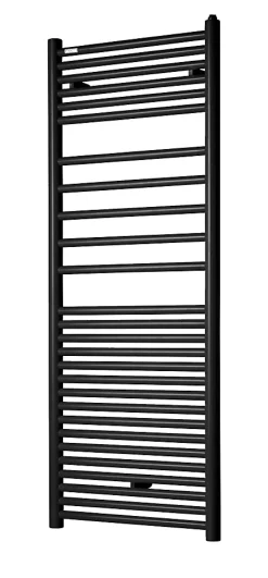 Sèche serviette eau chaude Acova Angora noir 615W