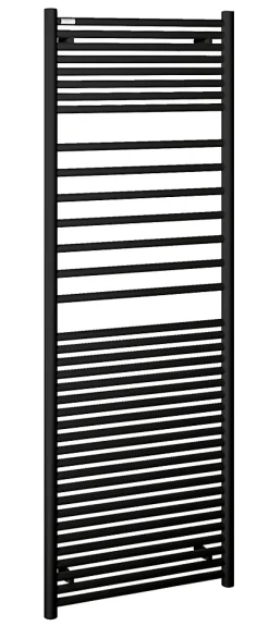 Sèche serviette eau chaude Acova Angora noir 946W