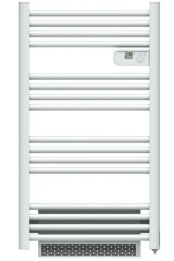 Sèche serviette électrique Carrera Alani blanc + soufflerie 1500W
