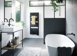 Sèche serviette électrique Sauter Asama II noir 750W