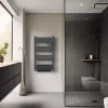 Sèche serviette électrique Carrera Alani gris + soufflerie 1500W