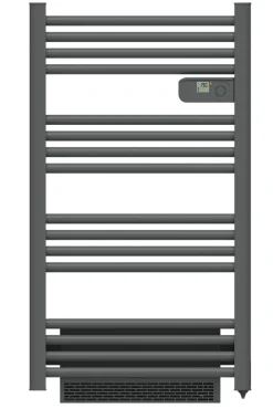 Sèche serviette électrique Carrera Alani gris + soufflerie 1500W