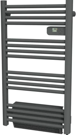 Sèche serviette électrique Carrera Alani gris + soufflerie 1500W