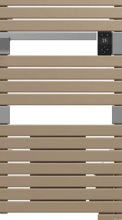 Sèche serviette électrique Sauter Asama II cappuccino + soufflerie 1500W