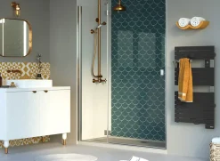 Sèche serviette électrique Sauter Asama II anthracite 500W