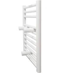 Sèche serviette salle de bain eau chaude FINIMETAL Tahiti 257 W blanc 55 x 50 Cm