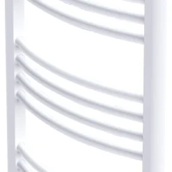 Sèche Serviettes Chauffage Central Incurvé 500x764mm + Connecteurs