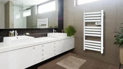 Sèche-serviette Carrera Arrow 500W blanc