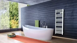 Sèche-serviette Carrera Etroit 600W blanc