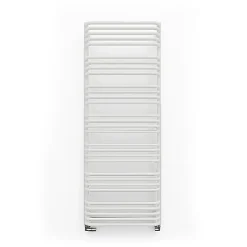 Sèche-serviette eau chaude blanc de 1580mm de haut et 500mm de large - 793 Watt - ALE1580/500SXB