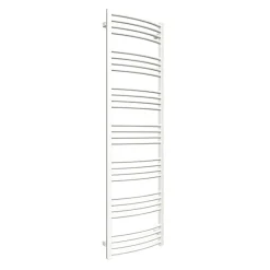 Sèche-serviette eau chaude blanc de 1860mm de haut et 600mm de large - 937 Watt - LEN1860/600SXB
