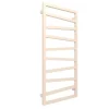 Sèche-serviette eau chaude beige de 1070mm de haut et 500mm de large - 418 Watt - ZIG1070/500ZX1015