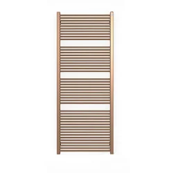 Sèche-serviette eau chaude cuivré de 710mm de haut et 230mm de large - 186 Watt - MIK710/230SXBCO