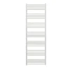 Sèche-serviette eau chaude blanc de 1620mm de haut et 400mm de large - 573 Watt - FIO1620/400SXB