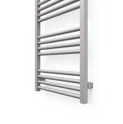 Sèche-serviette eau chaude gris de 660mm de haut 400mm de large - 241 Watt - FIO660/400SXRGR