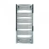 Sèche-serviette eau chaude chromé de 1479mm de haut et 600mm de large - 559 Watt - DOM1479/600SXCROK