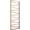 Sèche-serviette eau chaude cuivre lumineux de 1710mm de haut et 400mm de large - 531 Watt - VIP1710/400ZXBCO