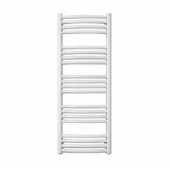 Sèche-serviette eau chaude blanc de 1380mm de haut et 486mm de large. - 582 Watt - LEN1380/486SXB