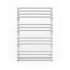 Sèche-serviette eau chaude blanc de 760mm de haut et 500mm de large - 412 Watt - ALE760/500SXB