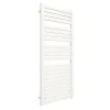 Sèche-serviette eau chaude blanc de 1260mm de haut et 540mm de large - 605 Watt - MAN1260/540SXB