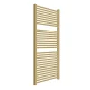 Sèche-serviette eau chaude doré de 1335mm de haut et 530mm de large - 715 Watt - MIK1335/530SXBRA