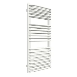 Sèche-serviette eau chaude blanc de 1260mm de haut et 640mm de large - 1173 Watt - TYT1260/640SXB