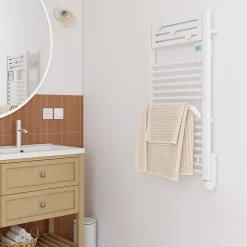 Sèche-serviette électrique à inertie fluide Noirot Actibain 500W