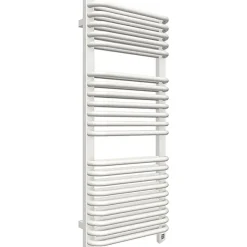 Sèche-serviette électrique blanc de 1420mm de haut et 440mm de large - 1000 Watt - TYT1420/440SOAE8B