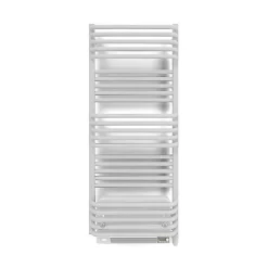 Sèche-serviette électrique blanc de 1180mm de haut et 500mm de large - 600 Watt - POL1180/500E8BBLO