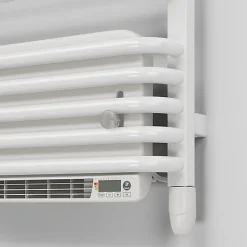 Sèche-serviette électrique blanc de 1580mm de haut et 700mm de large - 1000 Watt - ALE1580/700E8BBLO