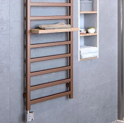 Sèche-serviette électrique cuivré - (HxL) 720x500 mm - 300 (Watts) - 300 Watt - SIM720-500E8COP