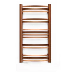 Sèche-serviette électrique cuivré - (HxL) 555x500 mm - 300 (Watts) - 300 Watt - JAD555-500E8BCO