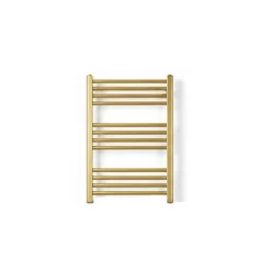 Sèche-serviette électrique doré de 660mm de haut et 530mm de large - 300 Watt - FIO660/530E1BRA