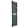 Sèche-serviette électrique noir thermostat wifi - HxL 1460x300mm - 800 Watt - LIM1460/300E8NW