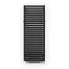 Sèche-serviette électrique noir de 1050mm de haut et 500mm de large - 600 Watt - CIT1050/500E8NBLO
