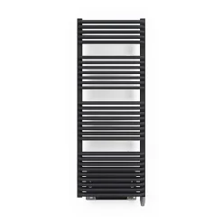 Sèche-serviette électrique noir de 1260mm de haut et 540mm de large - 1000 Watt - TYT1260/540E1NBLO