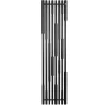 Sèche-serviette électrique programmable noir - HxL 1600x390mm - 800 Watt - CAN1600/390E8NP