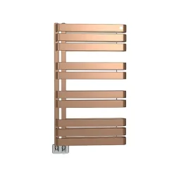 Sèche-serviette électrique programmable cuivré - HxL 1110x600mm - 800 Watt - WAR1110/600SE8BCOP
