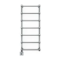 Sèche-serviette électrique programmable chromé - HxL 1540x504 mm - 300 Watt - RET1540/504E1CROP